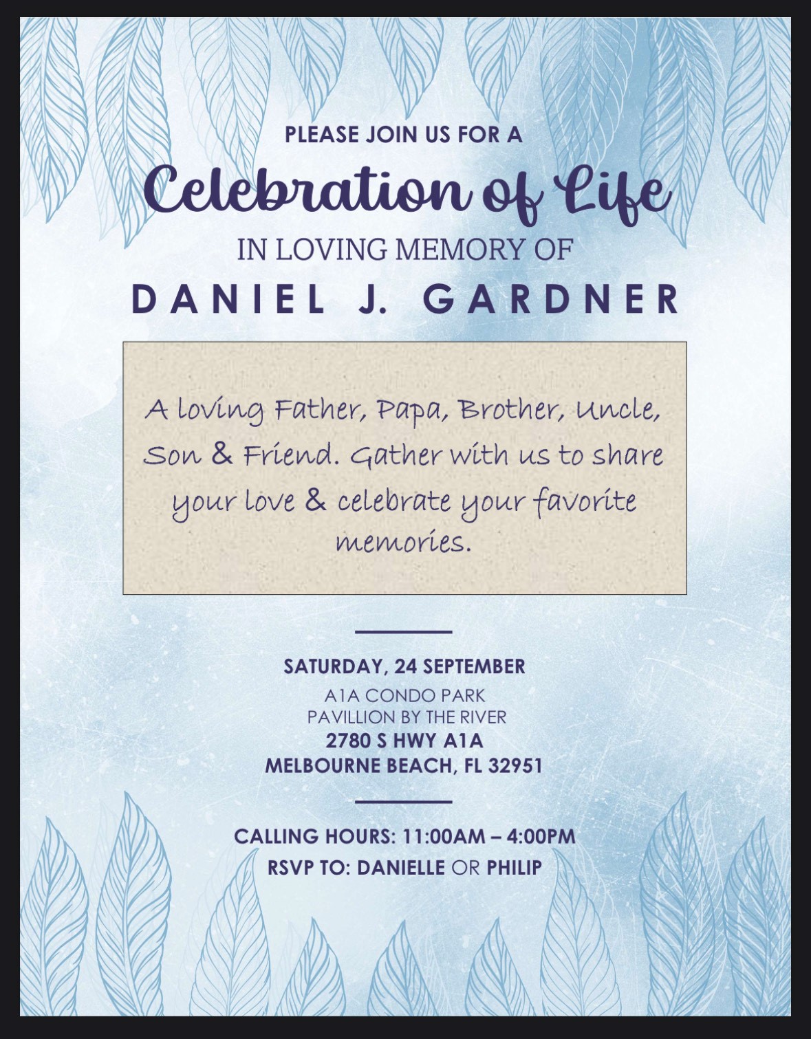 Daniel Joseph Gardner - Brownlie Maxwell